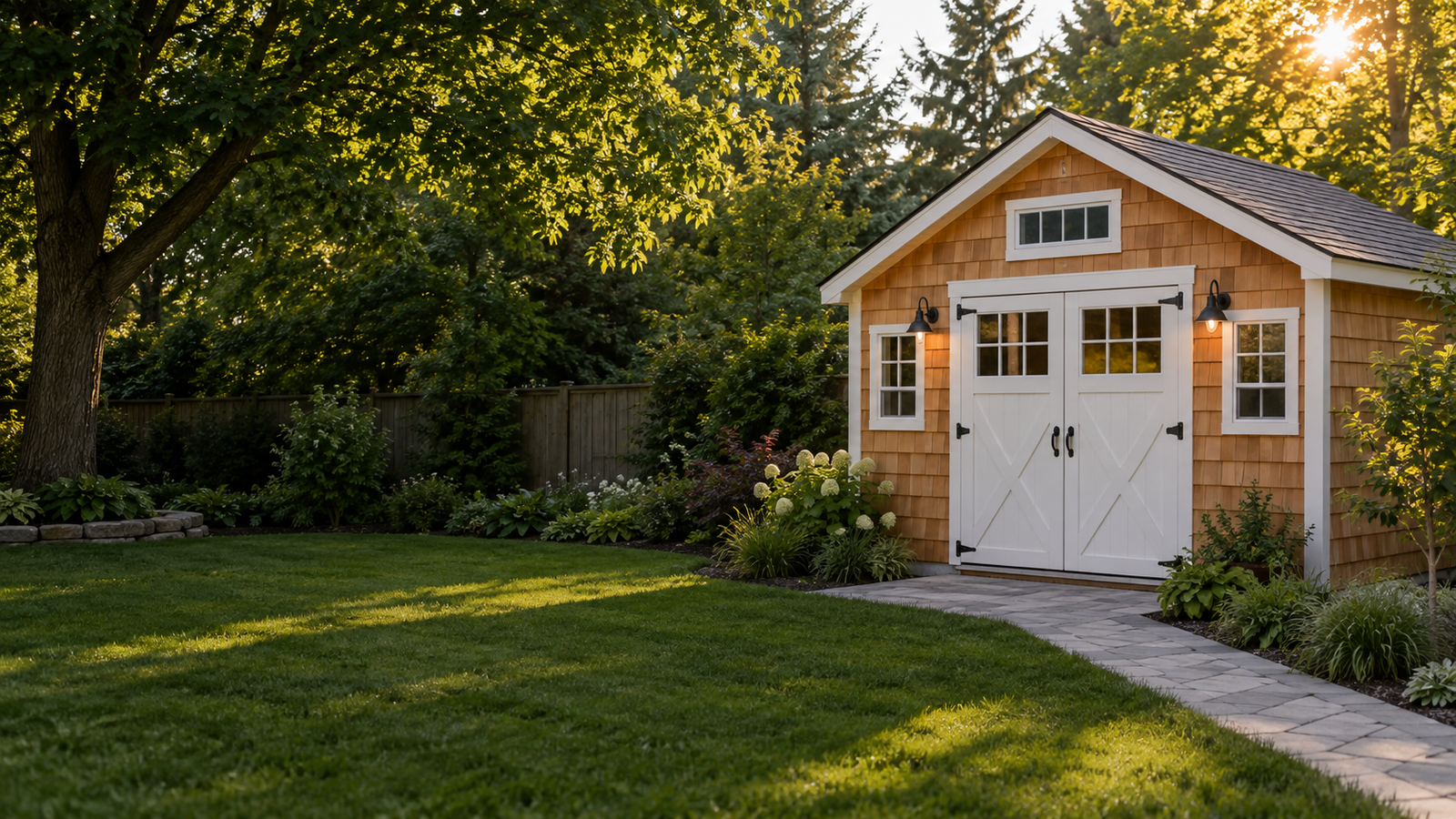 Pot Sheds garden shed exterior
