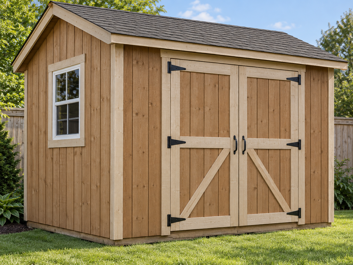 Pot Sheds 8 by 6 garden shed model